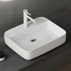 doporro Lavabo Vasque à Poser en Céramique Rectangulaire Voir les images du produit 1