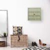 Szafka wisząca Relaxdays w stylu vintage, bambus, 2 drzwi, Podgląd zdjęcia produktu 2