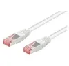 CAT 6 Patchkabel, S/FTP (PiMF), weiß Kupferkaschierter Produktbild-Vorschau 3
