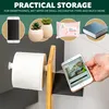 set da toilette eluno 4in1, scopino, portarotolo (di Anteprima dell’immagine prodotto 3