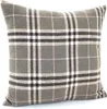 Heimtexland ® 2er Set Dekokissen Wolle Tartan kariert cosy Produktbild-Vorschau 2