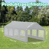 UISEBRT 4x8m Premium Party Tent Pavilion with side parts, Voir les images du produit 8