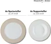 Tafelservice 12 tlg. Geo Produktbild-Vorschau 2