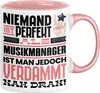 Musikmanager Geschenk Tasse Lustige Geschenkidee für Produktbild-Vorschau 1