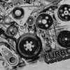 style3 Turbo Vintage T-Shirt Herren v8 motor sound Produktbild-Vorschau 2
