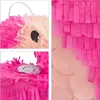 Relaxdays Pinata Flamingo, zum Aufhängen, Kinder, Mädchen, Produktbild-Vorschau 4