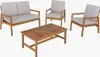 riess-ambiente Outdoor Garten-Sitzgruppe BALI 110cm natur Produktbild-Vorschau 12