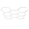 Hexagon LED Garage Light, 30240LM 6500K Hexagon LED Produktbild-Vorschau 1
