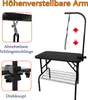 UISEBRT Table de toilettage réglable en hauteur Table de Voir les images du produit 6