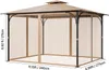 SucceBuy wymienna siatka do altany ogrodowej 10x12x7 ft, Podgląd zdjęcia produktu 8