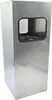 DURABLE Papierkorb Metall 17L eckig mit Ascher, 333123 Produktbild-Vorschau 7