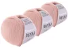 Papatya Angora Style Winterwolle 3er Pack 300g Strickgarn mit 20% Merinowolle Oeko-Tex Altrosa. Produktbild-Vorschau