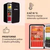 KlarsteinAudrey Retro, lednice, 70 l, 3 police, 2 přihrádky Náhled obrázku produktu 3