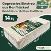 napfpower Hanfeinstreu (14 kg) mit Eukalyptus für Hühner, Produktbild-Vorschau 2