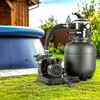 Sistema di filtraggio a sabbia AREBOS 350W 9500L/h Valvola Anteprima dell’immagine prodotto 12