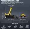SucceBuy 4tunový nízkoprofilový podlahový zvedák, odolná Náhled obrázku produktu 7
