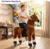 PonyCycle Reitpferd Authentisches Pferd Kinderfahrrad Produktbild-Vorschau 2