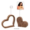 Fotohalter Foto-Clip Set 2-teilig Herzen Tischdeko Produktbild-Vorschau 1