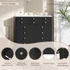 okwish Waschtischunterschrank Keramikwaschbecken Modernes Produktbild-Vorschau 5