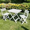Salon De Jardin Progarden Blanc Design Compact Et Résistant Voir les images du produit 9