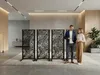 Dekorative Metallpaneel Metallsichtschutzwand - Flieder Produktbild-Vorschau 7