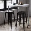 Duhome barkrukken, set van 2, ijzeren barstoelen, zithoogte Productafbeelding-voorbeeld 8