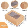 BENECREAT 30 Packungen Brown Kraft Paper Boxes mit Produktbild-Vorschau 2