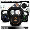 Miweba Sports Kettlebell-Set | 3-er Set - mit Ablage - 2kg, Produktbild-Vorschau 3