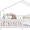 Hausbett LISAN aus massiver Kiefer in weiß, schönes Produktbild-Vorschau 7