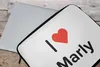 MuchoWow® Laptop Hülle 17 Zoll Laptoptasche Ich liebe - Produktbild-Vorschau 4