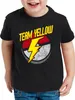 BaumwolleCloud TEAM YELLOW Kinder T-Shirt Team Gelb Produktbild-Vorschau 1