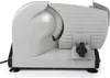 A side view of a gray food slicer on a white background. Anteprima dell’immagine prodotto