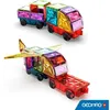 Magnetic tiles - GEOMAG - Tiles Gems Vehicles - 24 pieces - Productafbeelding-voorbeeld 3