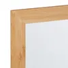 Miroir mural Relaxdays avec étagère, cadre en bambou, Voir les images du produit 6