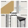 Scaffale per carichi pesanti Wiltec zincato 45 x 45 x 180 Anteprima dell’immagine prodotto 5