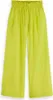 Scotch & Soda Voile Wide Leg Pull On Hochbundhosen Gelb XS Produktbild-Vorschau 1