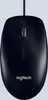 Logitech M 90 corded optical Mouse USB schwarz Produktbild-Vorschau 1