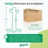 Gopets Kratzbaum für Katzen – Kaktus mit Seil – Kratzbrett Produktbild-Vorschau 6