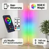 MasterLED Smart LED rohová lampa RGB IC biela 140 cm – WiFi Náhľad obrázku produktu 3