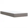 Boxspringbett mit Matratze Taupe 80x200 cm Stoff Produktbild-Vorschau 10