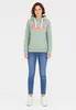 EIGHT 2 NINE Stylischer Hoodie Kordelzug Kapuze Langarm Produktbild-Vorschau 2