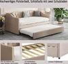 Letto imbottito per bambini 90x200 cm, divano estraibile, Anteprima dell’immagine prodotto 4