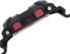 Close-up side view of a black digital watch with red buttons and accents. Náhľad obrázku produktu
