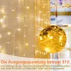 Guirlande lumineuse LED "Eisregen" de 10 mètres, rideau Voir les images du produit 9