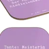 Mr. & Mrs. Panda Getränkeuntersetzer Spruch Tante Produktbild-Vorschau 5