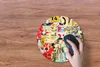 MuchoWow® Mauspad Mousepad Buchstaben - Zahlen -Vintage - Produktbild-Vorschau 3