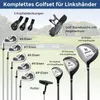 Sada golfových holí COSTWAY, 9dílná sada golfových holí s Náhled obrázku produktu 5
