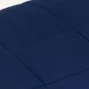 vidaXL Záťažová deka modrá 155x220 cm 11 kg Látka Náhľad obrázku produktu 4