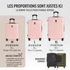 DEUBA® Set de 3x Valises Rigides M, L, XL - Bagage Cabine, Voir les images du produit 2