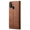 Galaxy A21S Pouzdro, Kožené Peněženkové Pouzdro s Náhled obrázku produktu 3